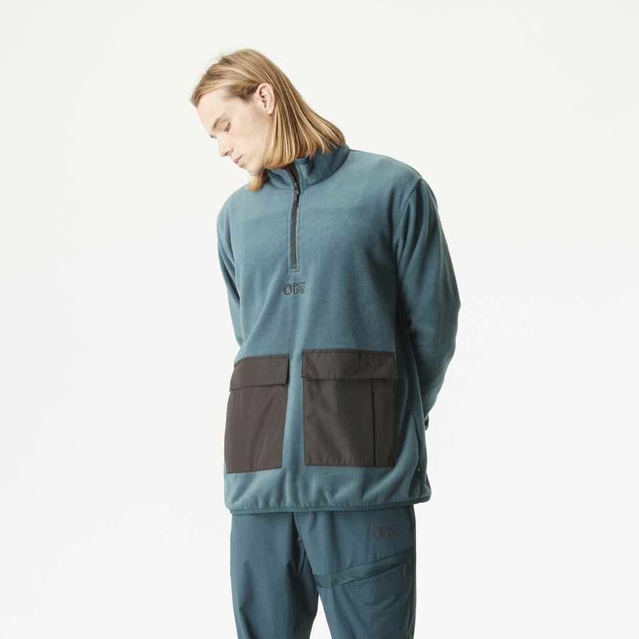 Homme PICTURE ORGANIC CLOTHING Polaires | Husio 1/4 Tech Fleece