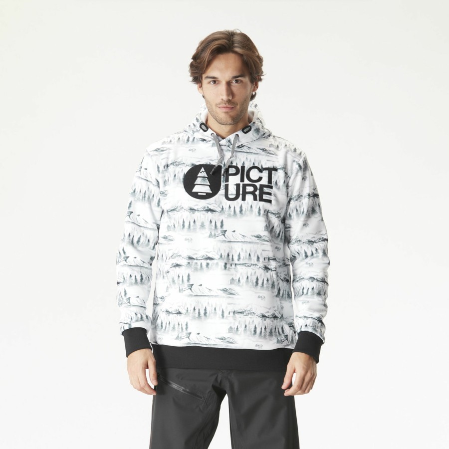 Homme PICTURE ORGANIC CLOTHING Couches intermédiaires | Park Tech Printed Hoodie