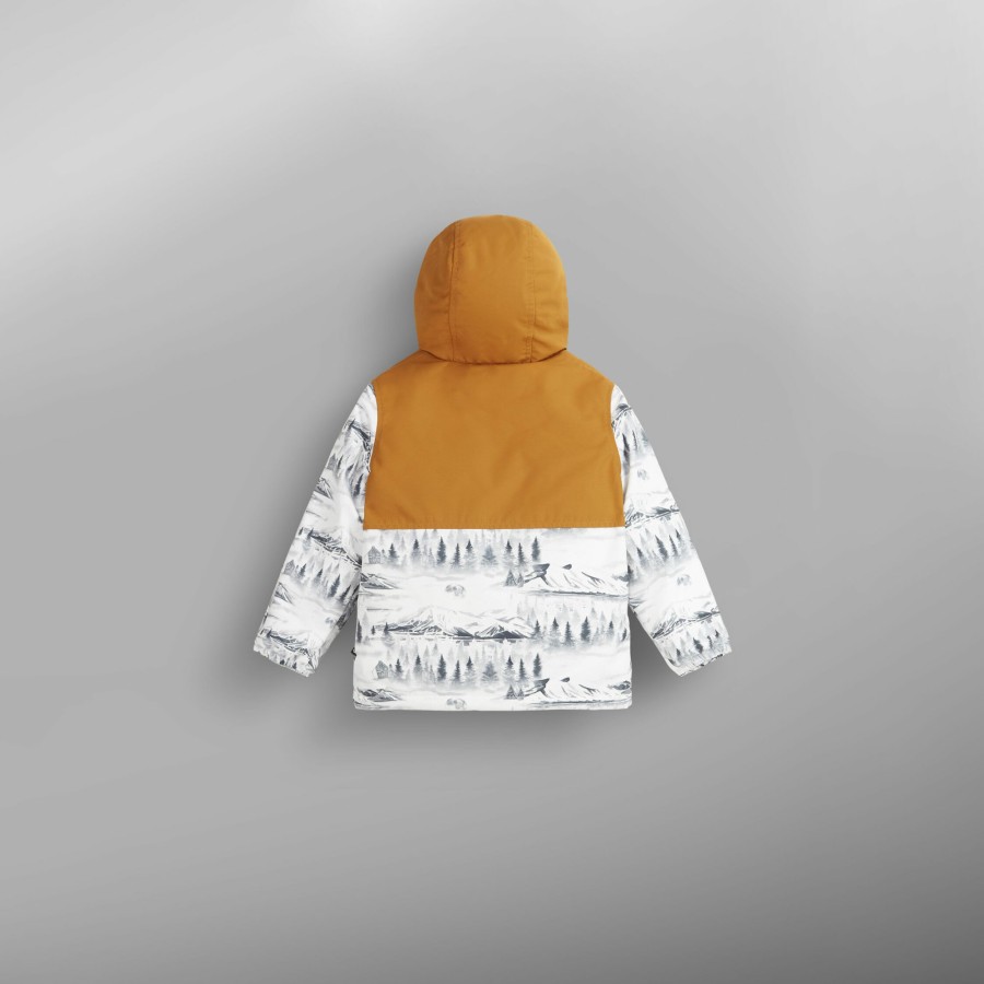 Enfant PICTURE ORGANIC CLOTHING Vestes de ski et snowboard | Snowy Printed Toddler Jkt