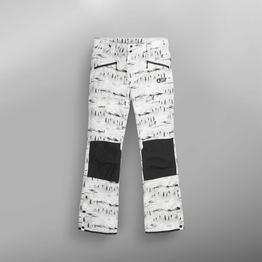 Homme PICTURE ORGANIC CLOTHING Pantalons de ski et snowboard | Plan Printed Pants