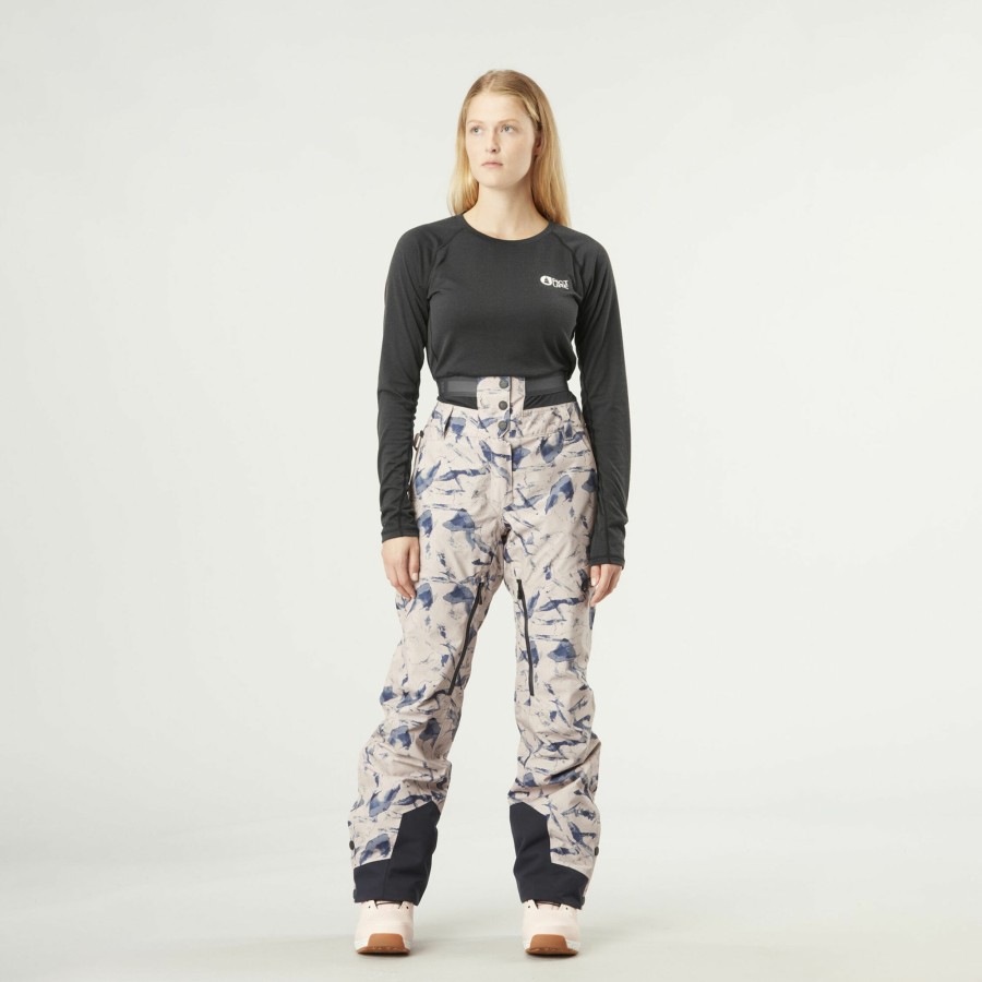 Femme PICTURE ORGANIC CLOTHING Pantalons de ski et snowboard | Exa Printed Pants