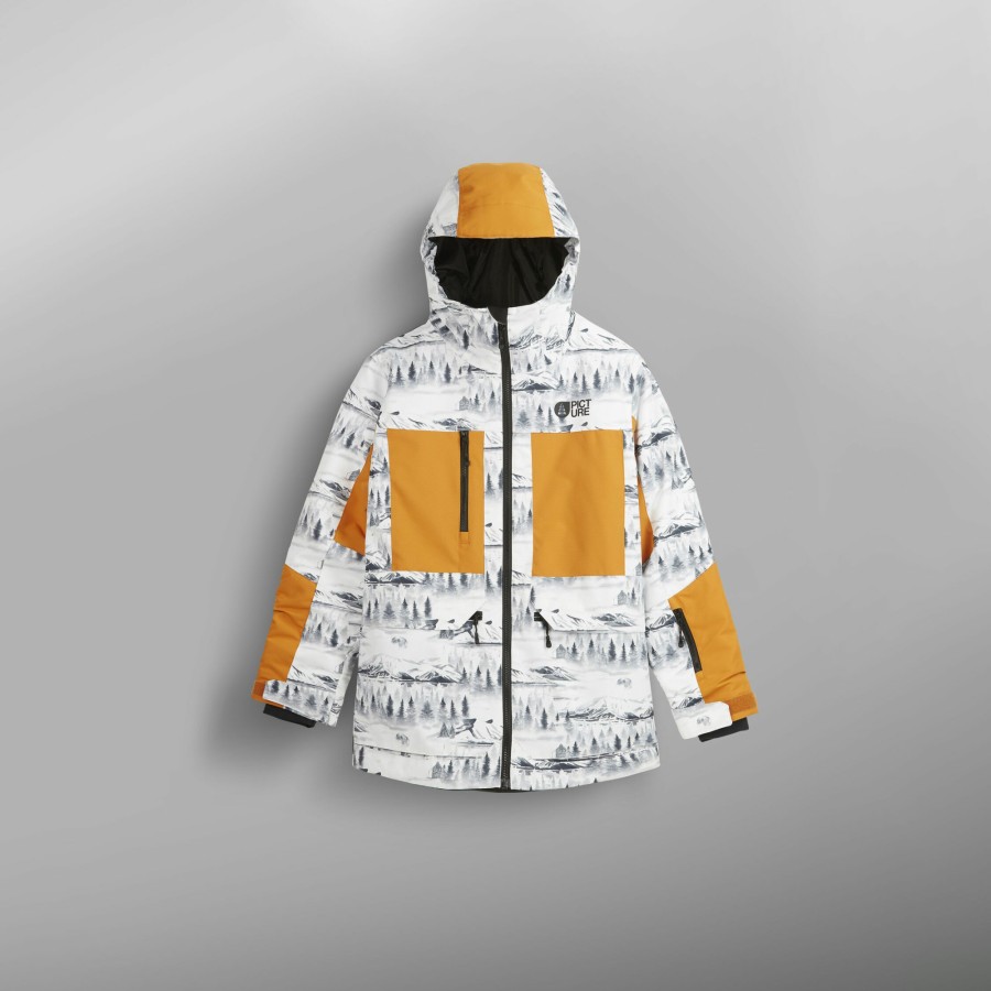 Enfant PICTURE ORGANIC CLOTHING Vestes de ski et snowboard | Stony Printed Jkt